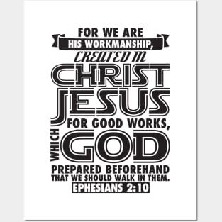 Ephesians 2:10 Posters and Art